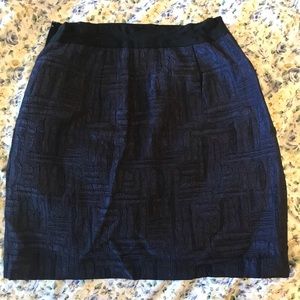 Navy Mini Skirt